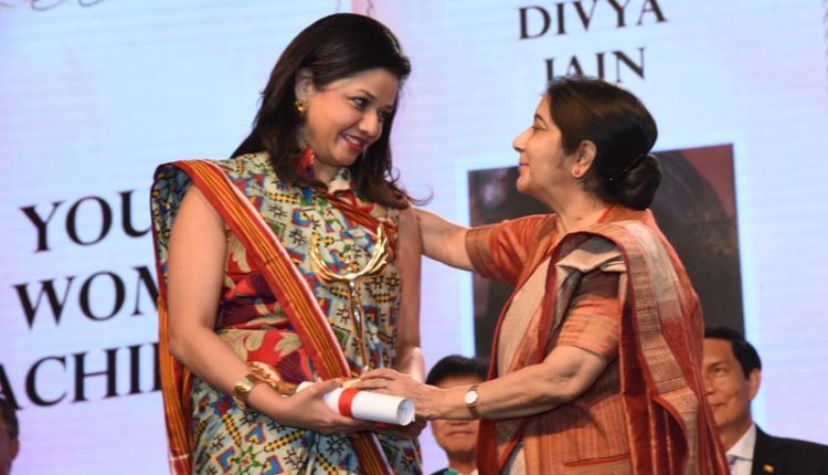 Ms. Divya Jain, Founder & CEO, Safeducate has been honored by Hon’ble Minister of External Affairs, Ms. Sushma Swaraj