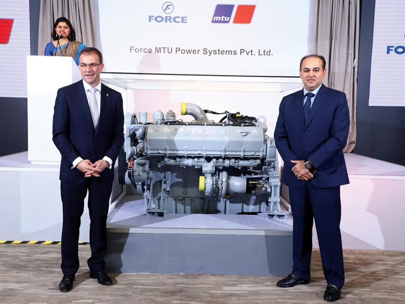 Rolls-Royce Power Systems & Force Motors signs JV