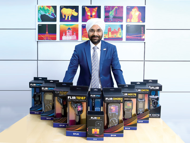 Mr. T. P. Singh, Sales Director – India, Middle East, CIS, Turkey & SS Africa, FLIR Systems India Pvt. Ltd.