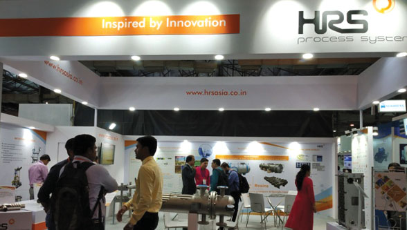HRS India at Chemtech 2019 demonstrates heat transfer technology