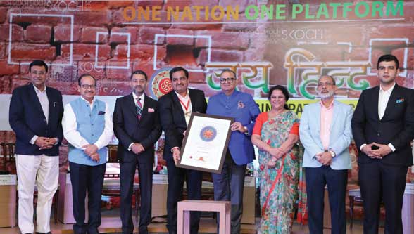 “SKOCH - NSE AWARD for MSME EXCELLENCE” & “SKOCH ORDER–OF–MERIT” For Qualifying amongst TOP 200 MSMEs in INDIA
