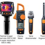 Testo 872 thermal imager with other Smart Instruments