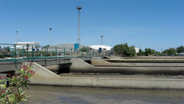 Robust NORD gear units ensure smooth operation in waste water treatment facility in Tunis