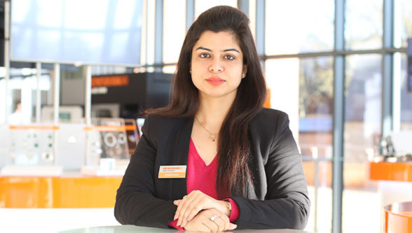 Samina Khalid, Marketing Communications Manager, Renishaw India