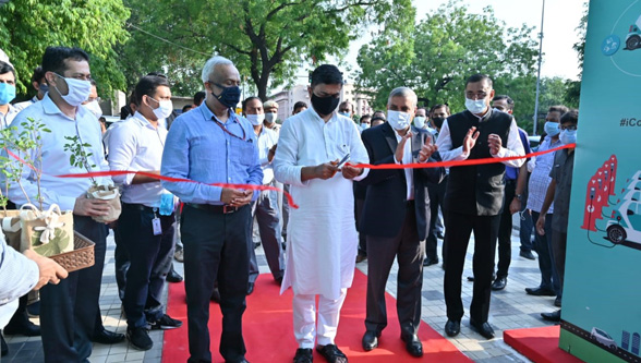 first public Electric Vehicle Charging Plaza inaugurated