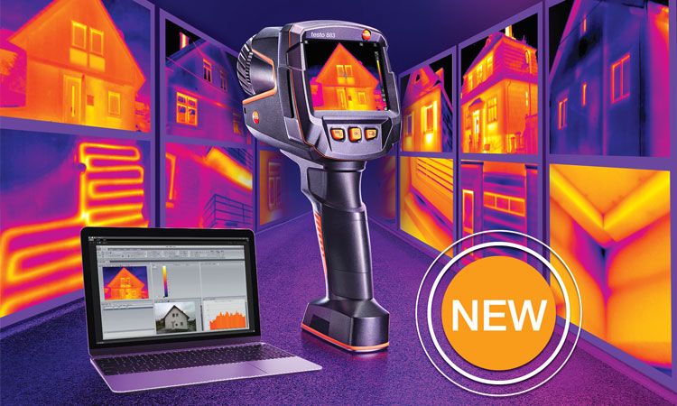 The new thermal imager testo 883