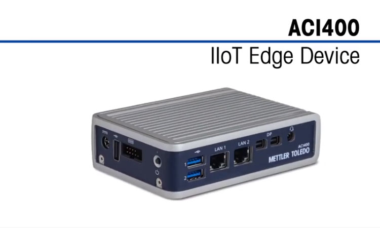 METTLER TOLEDO ACI400 IIoT Edge device gateway for the IIoT