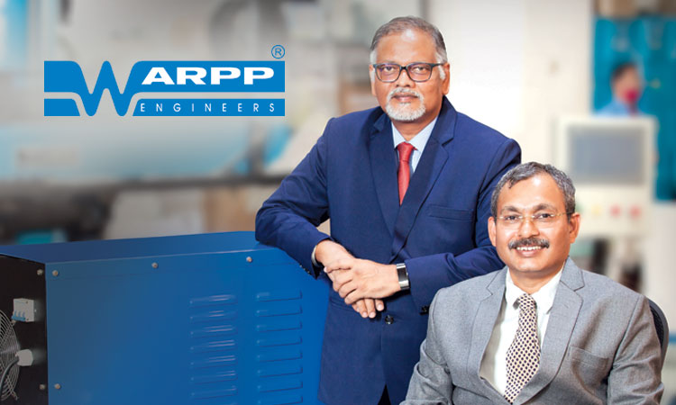 (L to R) )Prabhudas N. Golla & Ramakanth D. Bhagavath, Director, Warpp Engineers Pvt Ltd