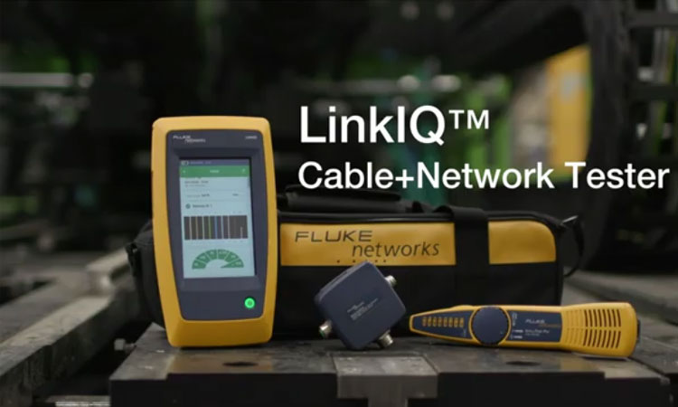 LinkIQ™-IE Cable+Network Industrial Ethernet Tester, Fluke Networks