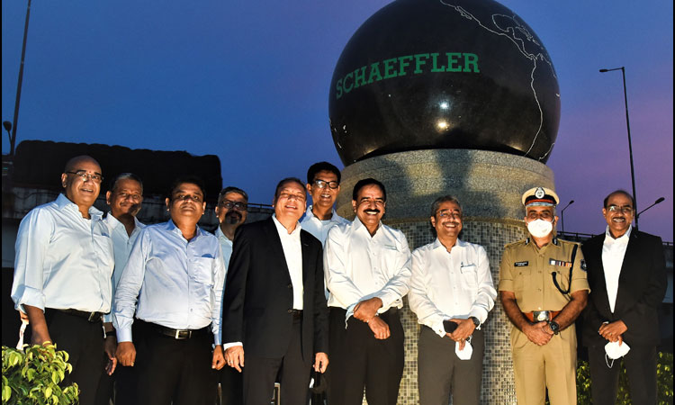 Schaeffler India promotes sustainability, unveils beautified Jambua circle