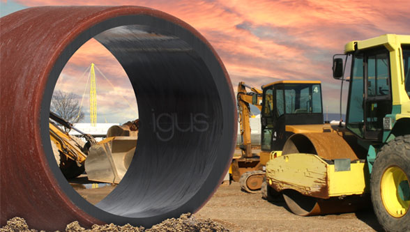 Wound tribo plain bearings from igus