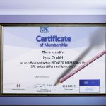 igus honoured as SPE Network Pioneer Member