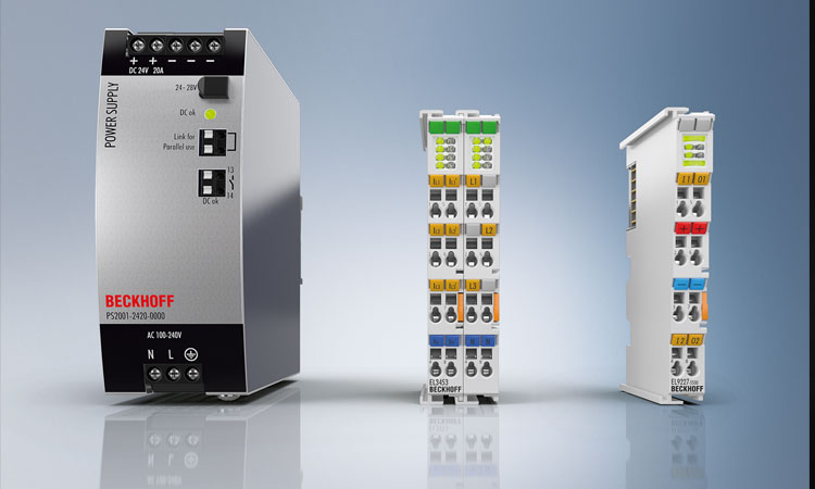 Beckhoff complete system power supply energy monitoring