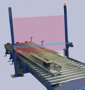 One-way openings with pallet exit Reer Safety