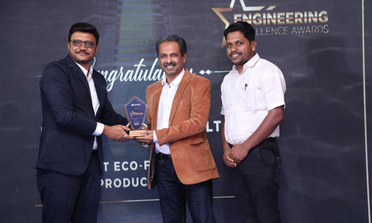 Filter-On India Bags Engineering Excellence Award For Best Eco-Friendly Product Line In Industrial Ventilation
