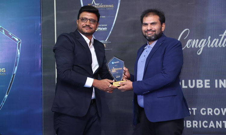 Yeskolube India Bags Engineering Excellence Award For Being The Fastest Growing Brand In Lubricant Industry