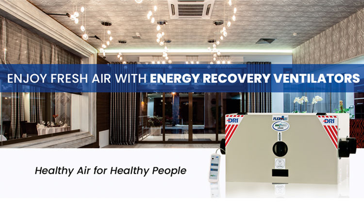 Energy Recovery Ventilators providing energy-efficient solutions for improving IAQ