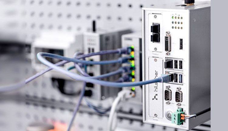 A Hilscher Edge Gateway in operation