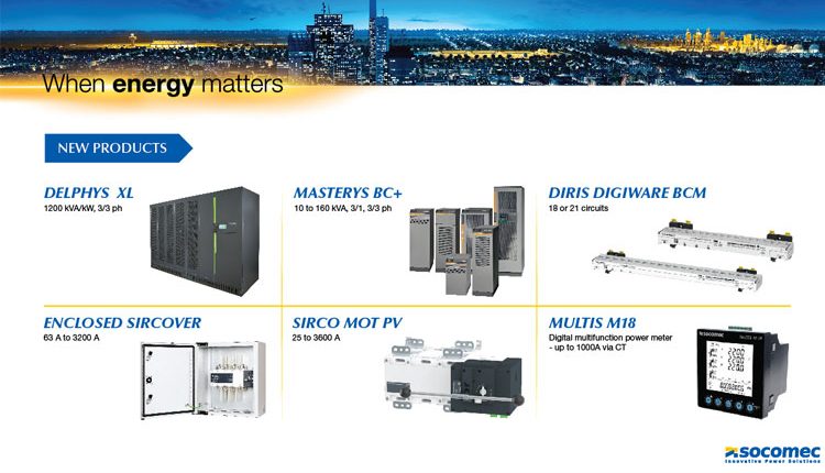 socomec new product at elecrama 2023