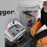 Figure 1: Performing a predictive/preventive insulation test on a transformer.