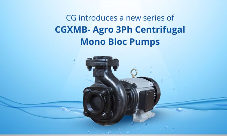 CGXMB- Agro 3Ph Centrifugal Mono Bloc Pumps