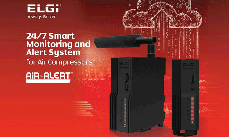 ELGi Introduces Air~Alert in India – SmartMonitoring and Alert System for Compressed Air Systems