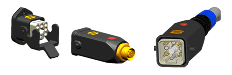 Han Protect -Han® 3A connector with integrated fuse