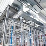 Ideal ventilation in large industrial premises