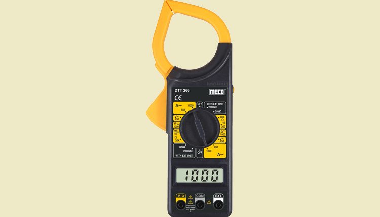 Meco Digital Clampmeter – MODEL DTT 266