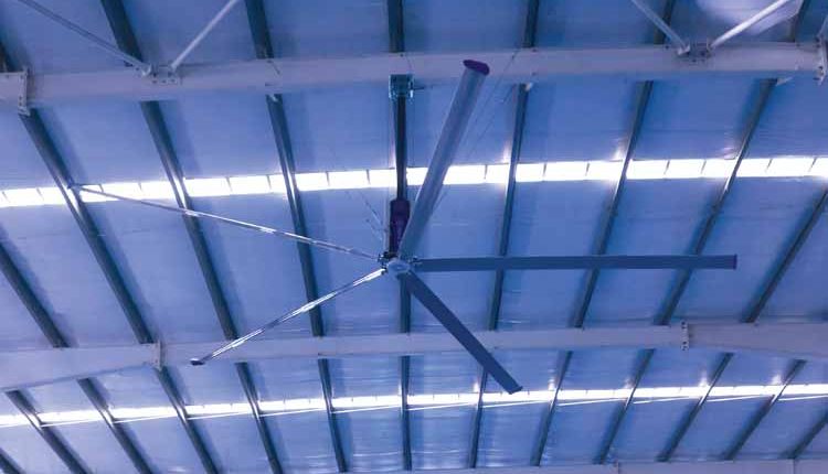 Marut Air’s High Volume Low-Speed (HVLS) fans