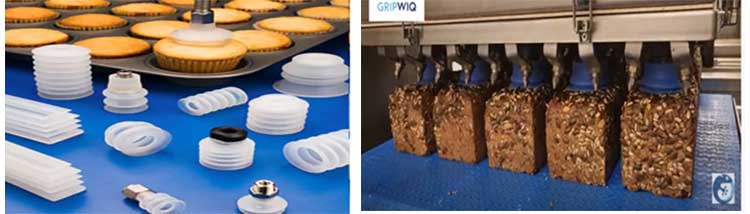 Silicone Suction Bellow For Bakery Industries