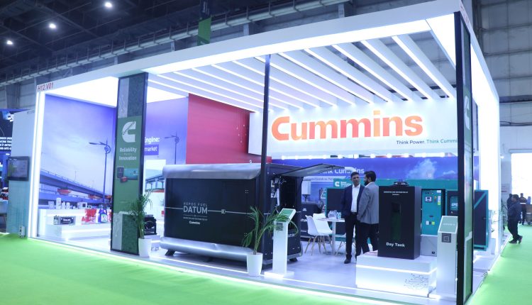 Cummins India Stall at bauma ConExpo 2024